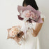 Korean Style Ruffle Yarn Floral Wrapping Paper 1 Roll Florist Supplies Waterproof Flower Bouquet Wrapping Paper Floral Supplies for Fresh Flowers,...