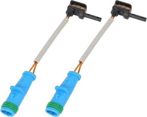 X AUTOHAUX 2pcs Car Front Rear Brake Pad Electronic Wear Sensor Indicator 2319050014 1695401617 for Mercedes-Benz C43 AMG 2017...