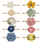 JIAHANG Baby Girls Hair Bow Headbands Nylon Flower Hairband Floral Hair Accessories 10PCS for Newborn Infant Toddlers...