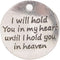 ChangJin 20PCS I will hold you in my heart untill I hold you in heaven Charms Pendants (Antiqued Silver)...