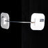 Refrigerator Lock,Combination Lock for Refrigerator Cabinets,Heavy Duty Fridge Lock,Child Safety Cabinet Locks,Easy Install No Keys Needed (White ...