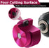 PVC Fitting Saver 2-Inch Head,PVC Reamer,2" PVC Pipe Reamer with 3/8-Inch Hex Shaft,PVC Socket Saver Plumbing Tool Plastic Pipe Fitting Reamer for...