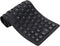 Silicone Folding Keyboard Portable Soft Keyboard Kit, USB Wired Silicone Keyboard for PC 85 Keys Standard Keyboard Light Weight Silent and Soft Fl...
