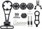 Out Front Bike Computer Mount -Adjustable Bicycle Computer Mount for Garmin Edge Wahoo, Extended Mountain Bike Accessories Cycling Phone Bike Ligh...