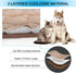 SOMOYA Dog Self Cooling Mat Pet Washable Pads Breathable Pet Blanket Hot Weather Sleeping Kennel Mat,Ice Silk Sleep Mat Pad Non-Toxic Breathable S...