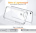 ESR for iPhone SE (2022) Case, iPhone SE (2020) and iPhone 8, Military-Grade Protection, Shock-Absorbing Corners, Yellowing-Resistant Back, Phone ...