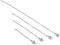 Sterling Silver & Gold Chain Extenders - Set of 2", 3", 4", and 6" for Necklaces & Bracelets...