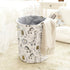 INough Baby Hamper Kids Laundry Basket Nursery Hamper Stuff animal Organizer,Toy Baskets Corner Stuffed Animal Storage Basket Kids Storage Basket ...