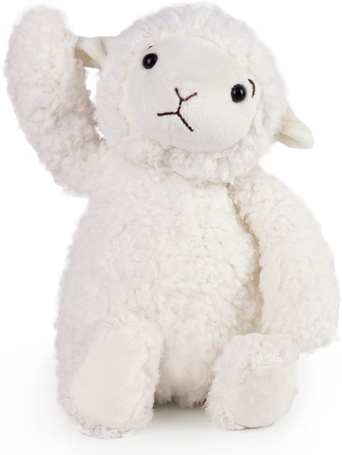 LotFancy Lamb Stuffed Animal, 12" Stuffed Lamb Plush for Baby, Cuddly Fluffy Sheep Toy, Plushies for NewBorn Nursery, Easter Decoration...