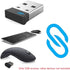 Universal Pairing USB Receiver Rechargeable for Dell WM527 WM514 KM714 KM717 WM326 WK636P Wireless Keyboard and Mouse...