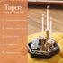 Simply Soson 10 inch White Taper Candle Sticks - Set of 30 Tall Candles, Dripless, Bulk...