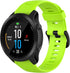 3-Pack Silicone Bands for Garmin Forerunner 945 Smartwatch Replacement Strap (Black, White, Green)...