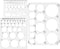Tamaki Circle Template Circle Round Stencil Templates for Drafting for Office and School Building Formwork Drawings Templates, Large and Small Siz...