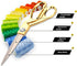 Ribbon Cutting Scissors Giant & Heavy Duty Professional Cutting Tools with Sharp Blades, Ideal for Grand Opening Ceremonies, Fabric, Crafting...