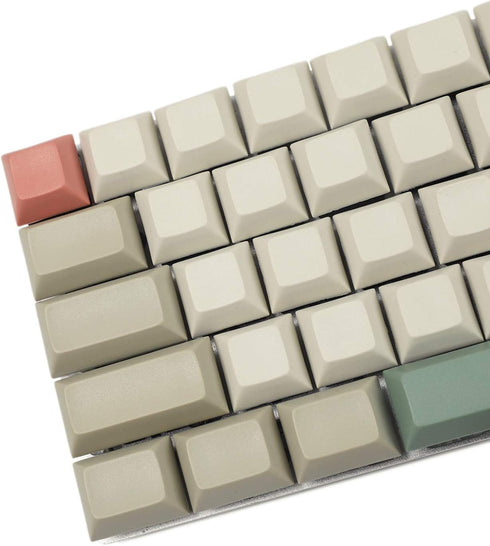 YMDK DSA Profile 9009 Blank 61 64 68 ANSI Keycap Thick PBT Keycap Set for MX Mechanical Keyboard GH60 XD64 GK64 Tada68 (61 64 68 Blank No Legend)(...