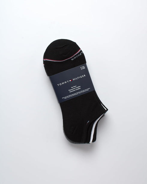 Tommy Hilfiger Men's Athletic Socks - Low Cut Socks (5 Pack), Size 7-12, Black/White/Grey...