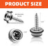 Boat Canvas Snaps Stainless Steel Screw Boat Cover Snaps Metal Snaps 3/8 Inch Socket Snap Screw Stud Canvas Snap Tool for Boat Covers (30 Pcs)...