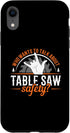 iPhone XR Table Saw Safety Wood Shop Grandpa Dad Case...
