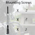 EV Charger Holder-Electric Vehicle Charger Nozzle Holster Dock and J-Hook Combination for J1772 Connector.......