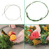 100PCS 18Ga Floral Stem Wires,Green Crafting Floral Stem Wire for DIY Crafts and Flower Arrangement 14 Inches,Paper Covered...
