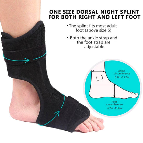 Plantar Fasciitis Night Splint,Ankle Brace for Plantar Fasciitis Relief,Adjustable Breathable Plantar Fasciitis Ankle Brace For Achilles Tendoniti...