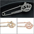 3Pcs Crown Safety Pin Women Crystal Brooch Pins Sweater Shawl Clips Rhinestone Brooches New Year Valentines Day for Women Men...