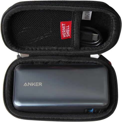 Hermitshell Hard Travel Case for Anker A1259 Power Bank/Anker Nano Power Bank,10000mAh Portable Charger (PD 30W max. Leistung),Case Only (Black).....