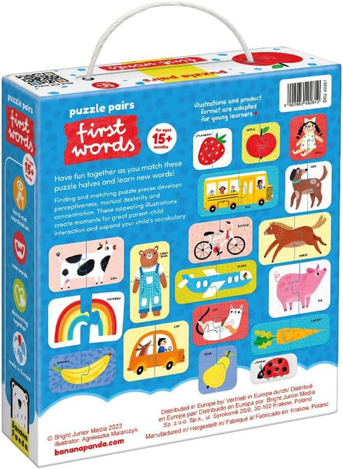 Puzzle Pairs First Words 15m+ Toddler Puzzle...
