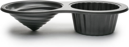 Fox Run Giant Cupcake Pan, Non-Stick Carbon Steel, 8 x 15.5 x 3.25 inches...