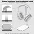 Headphone Stand for AirPods Max, Headset Holder with Aluminum Supporting Rod, Heavy Base Desk Stand Headphones Support Accessory for All Headphone...