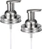 Amolliar Mason Jar Foaming Soap Dispenser Pump Lids, Rustproof Stainless Steel Lid Plastic Pump for Regular Mouth Mason Jar, Kitchen Bathroom Farm...