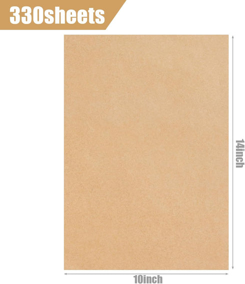 Koogel 330 Sheets Tissue Paper Bulk, Kraft Tissue Paper Brown Gift Wrapping Paper 14 x 10 Inch Craft Tissue Paper for Wedding Birthday DIY Project...