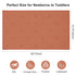 Vegan Leather Baby Changing Mat - Wipeable Portable Changing Pad 2 Pack, Foldable Travel Changing Mat for Baby, Newborns (Rainbow&Elephant,15.75"*...