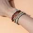 Pingyongchang Stackable Multi Layer Bohemian Bead Bracelet For Women Handmade Colorful Beads Layered Stretch Multilayer Bangles Bracelets Beach An...
