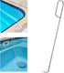 Pool Skimmer Basket Hook Tool, Swimming Pool Skimmer Basket Handle 14.6? Longer Skimmer Lid Lifting Hook Stainless Steel Skimmer Basket & Lid Remo...