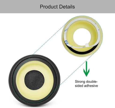 GVOEARS Evolve 65 40 30 20 Ear Pad Cushions, Earpads Replacement for Jabra Evolve 65UC 65MS 40UC 40MS 30US 30II 20SE 20UC 20MS Headphones......