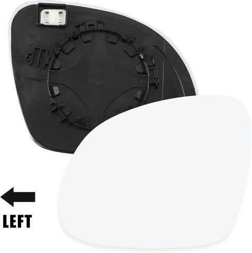 uxcell Car Left Driver Side Heated Mirror Glass Replacement W/Backing Plate for Volkswagen Tiguan 2009-2017...