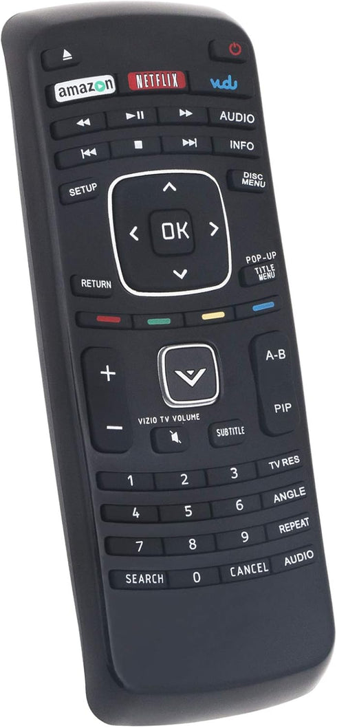 New XRB100 Replacement Remote Control fit for VIZIO 3D Blu-ray DVD Player VBR133 VBR134 VBR135 VBR140 with GiveAbay Netflix Vudu Shortcut App Keys...