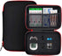 Diabetic Supplies Bag Diabetes Testing Kit Travel Case Zipper Glucometer Organizer Pocket for Testing Equipment, Lancets, Test Strips, Syringes, A...
