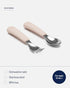 Lalo PAW Patrol Utensils - Toddler Fork and Spoon Set - Stainless Steel and Silicone Ergonomic Toddler Utensils - Children Safe Flatware Set - 2 P...