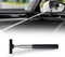 Car Rearview Mirror Wiper Retractable Wiper Long Handle Car Cleaning Tool Car Side Mirror Scraper, Car Accessories-Black...