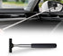 Car Rearview Mirror Wiper Retractable Wiper Long Handle Car Cleaning Tool Car Side Mirror Scraper, Car Accessories-Black...