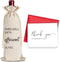 YAANUNULU Wedding Gifts for Officiant, Wedding Officiant Wine Bag for Wedding Day, Best Officiant Ever, Pairs Well With Wedding Officiant, Drawstr...