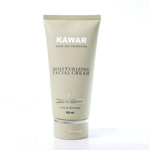 Dead Sea Face Moisturizer with Niacinamide & Ceramides, Hydrates & Soothes with Shea Butter & Argan Oil, Vegan Moisturizer for Men & Women, 5.1 fl...