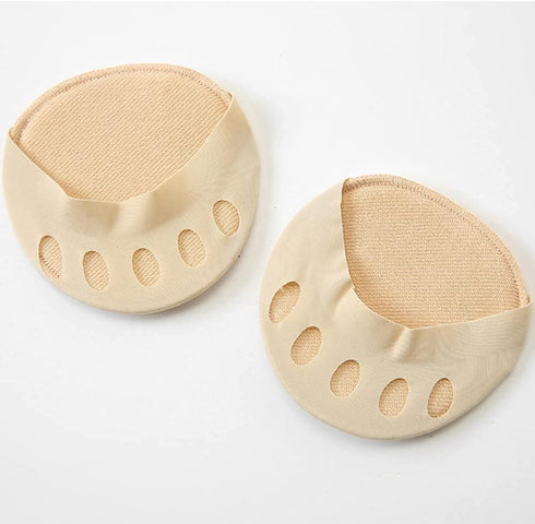 3pairs Foot Pads Reusable Soft Ball of Foot Cushions Forefoot Pads for Women?Sweat Absorbent Non-Slip Foot Cover Inner Socks?Prevention Pain Relie...