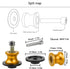 Universal M10 x 1.25 Motorcycle Swing arm Spools Slider for CFMOTO 450NK 450SS 450SR 450MT 650NK 800MT Ninja 400 650R Z750 Z1000SX ER6F ER6N Versy...