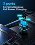 3Port Fast Car Charger,WORDIMA 85W USB C Car Charger,Cigarette Lighter Adapter,Compatible with iPhone 15 14 13 12 Pro Max iPad Pro,Google Pixel,On...