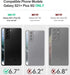 Poetic Spartan Samsung Galaxy S21+ Plus 5G 6.7" Case, Fingerprint ID Compatible, Shockproof Protective Cover, Kickstand, Metallic Gun Metal...