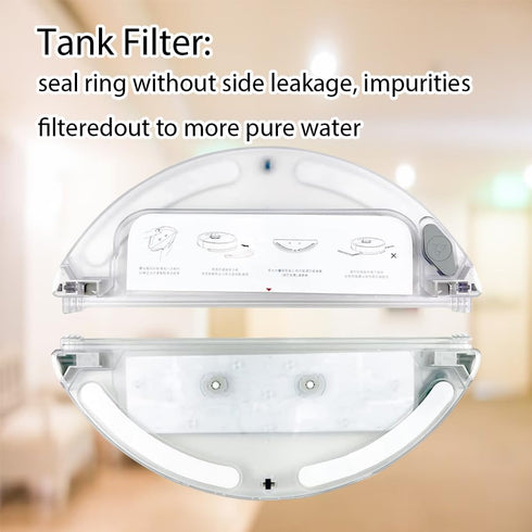 Ytaland Replacement Water Tank bin Box for Roborock S50 S51 S55 T61 Robot Vacuum Cleaner Parts...