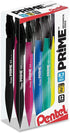 Prime Mechanical Pencils, 0.7 mm, Medium Point, Assorted Barrel Colors, Pack of 12...
